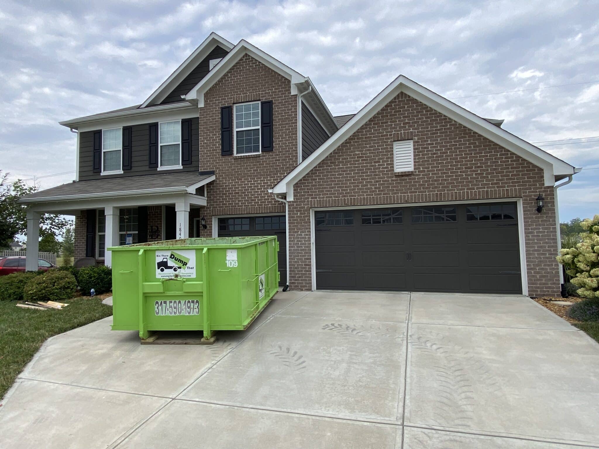 residential cleanout dumpster rentals in indianapolis
