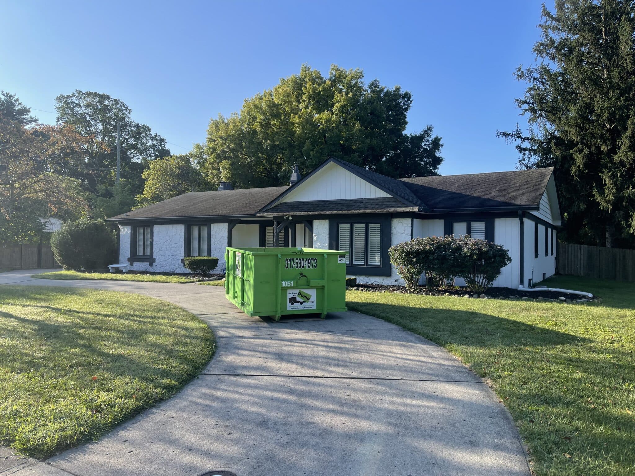 home cleanout dumpster rentals in noblesville, in