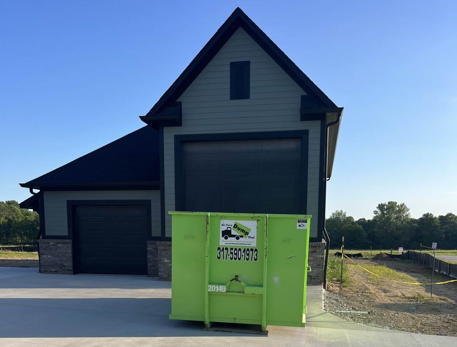 new construction dumpster rentals in indianapolis